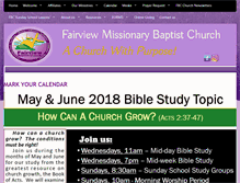 Tablet Screenshot of fairviewokc.com